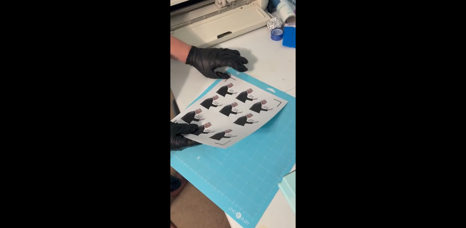 CRICUT Stickers Pt.2 | Put on Guide - TOP LEFT CORNER