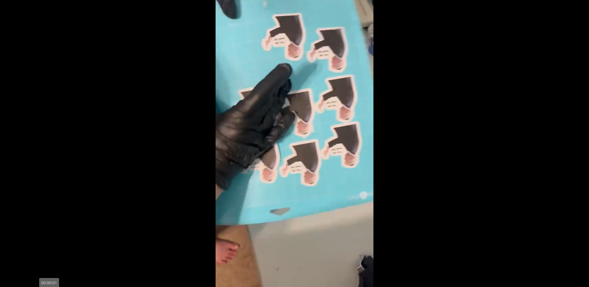 CRICUT Stickers Pt.3 | Removing Stickers from the Sheet