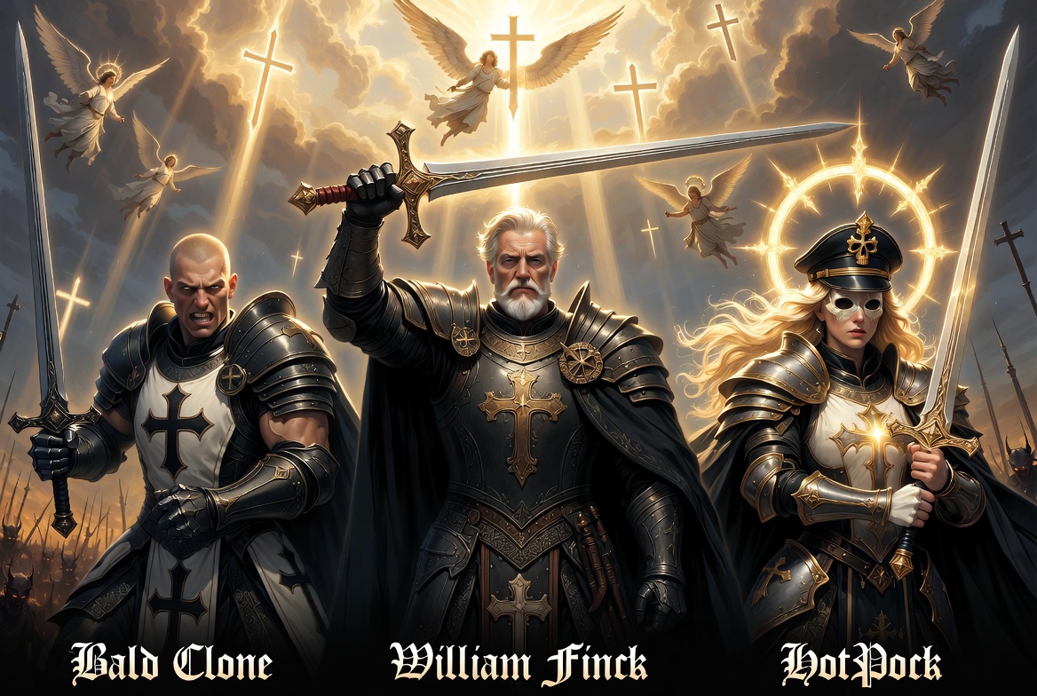 MORNING WITH POCK AND CLONE!!! CHRISTIAN IDENTITY, QUESTIONS WITH WILLIAM FINCKI!! ASK AWAY